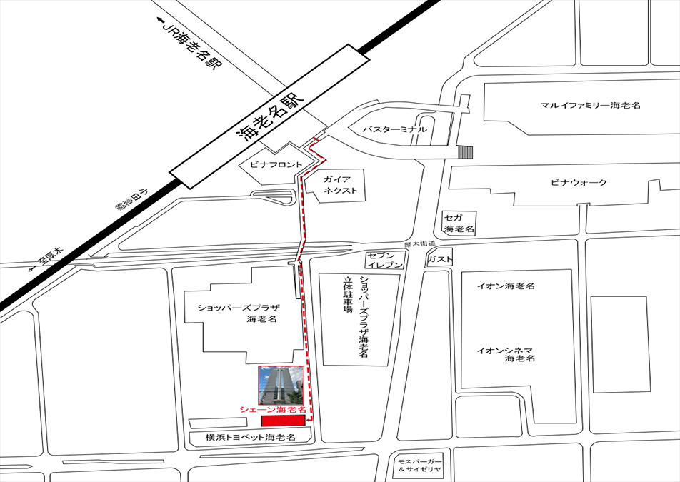 シェーン海老名MAP